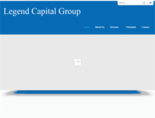Tablet Screenshot of legendcapgrp.com